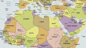 North Africa and the Middle East.