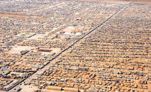 A close-up view of the Za'atri camp for Syrian refugees as seen on July 18, 2013. Photo: U.S. State Department.