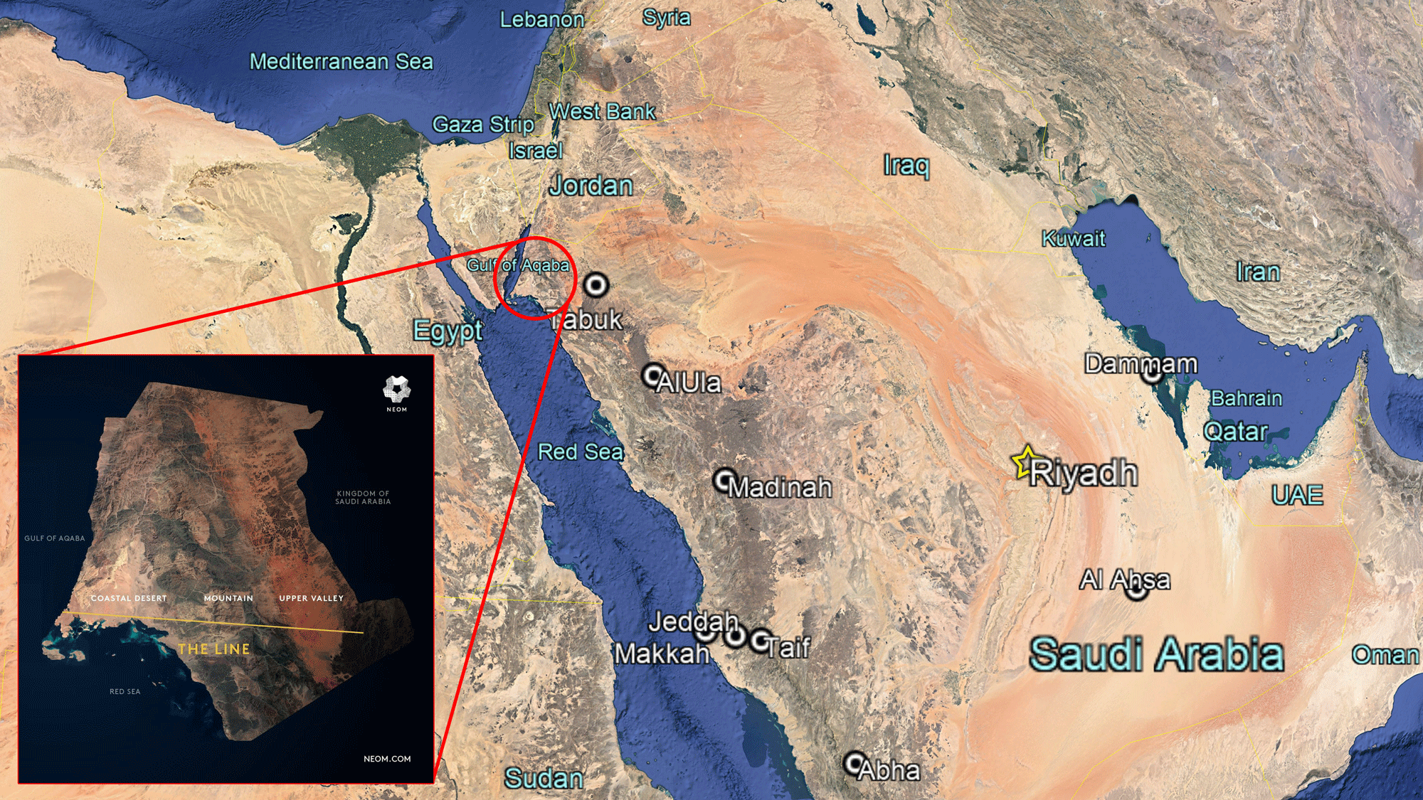 NEOM ~ The Line — Arabia, the Gulf, and the GCC Blog