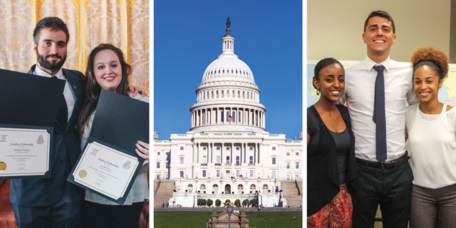 NCUSAR Washington, DC Summer Internship Program Students