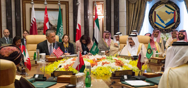 President Barack Obama attends a U.S.-GCC summit in Riyadh, Saudi Arabia, in April 2016. Photo: Saudi Press Agency.