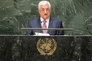 Mahmoud Abbas Addresses the UN General Assembly