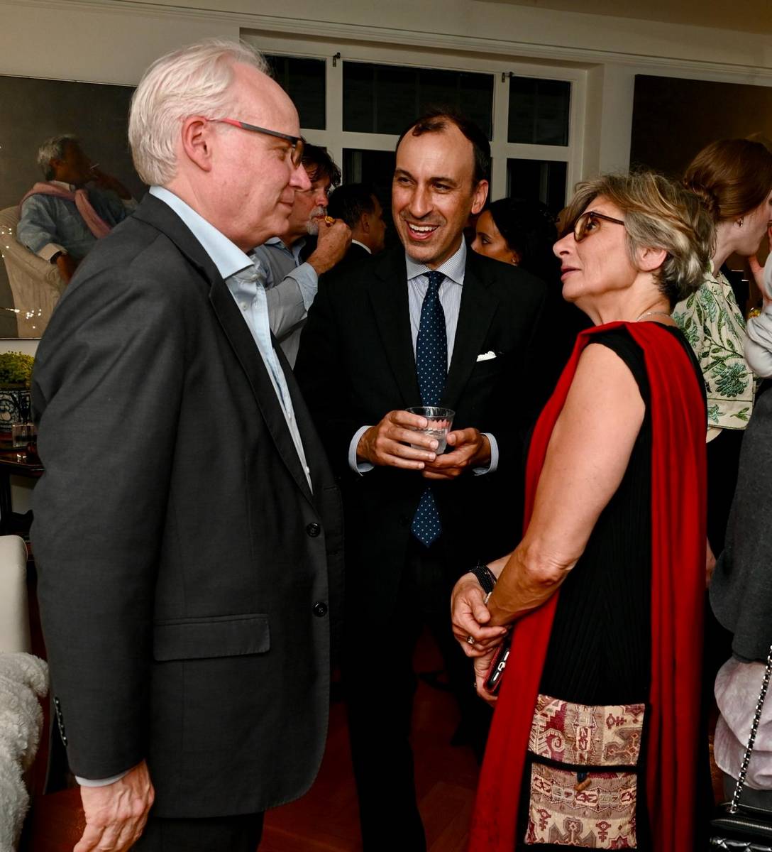 Tim Lenderking, Ali Tulbah and Lubna Dajani