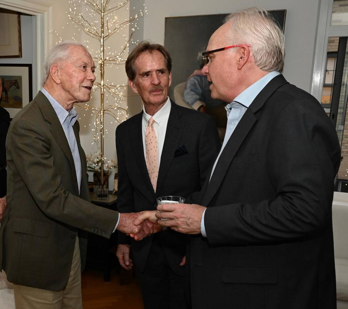 Peter Brown, John Pratt and Tim Lenderking