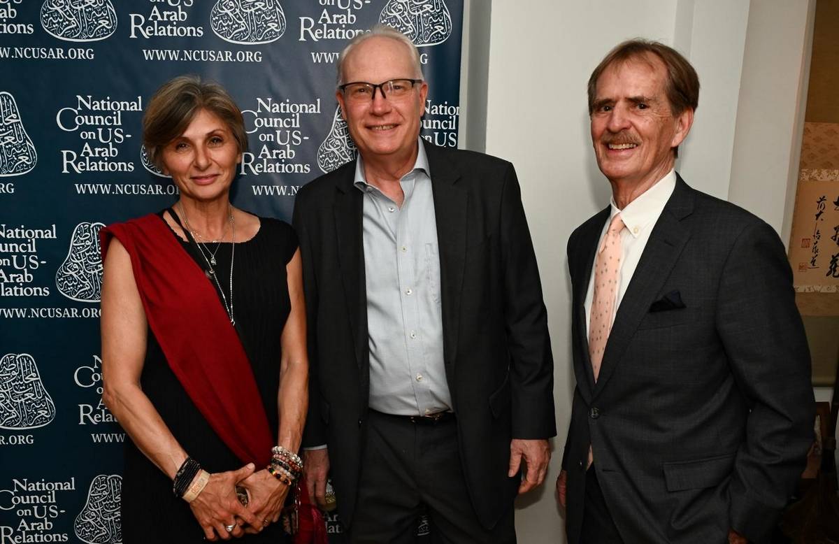 Lubna Dajani, Tim Lenderking and John Pratt