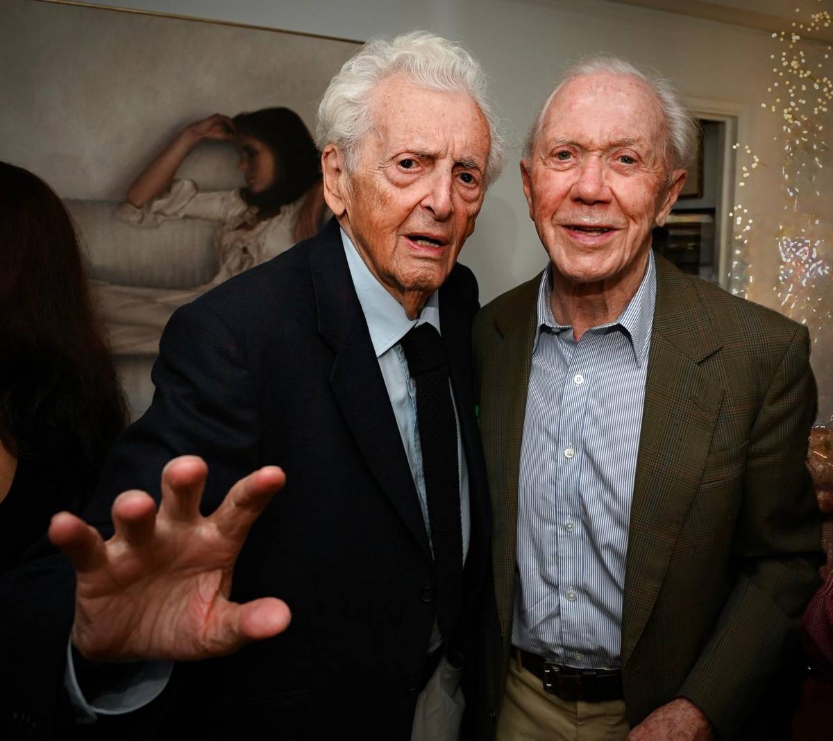 Harry Benson and Peter Brown