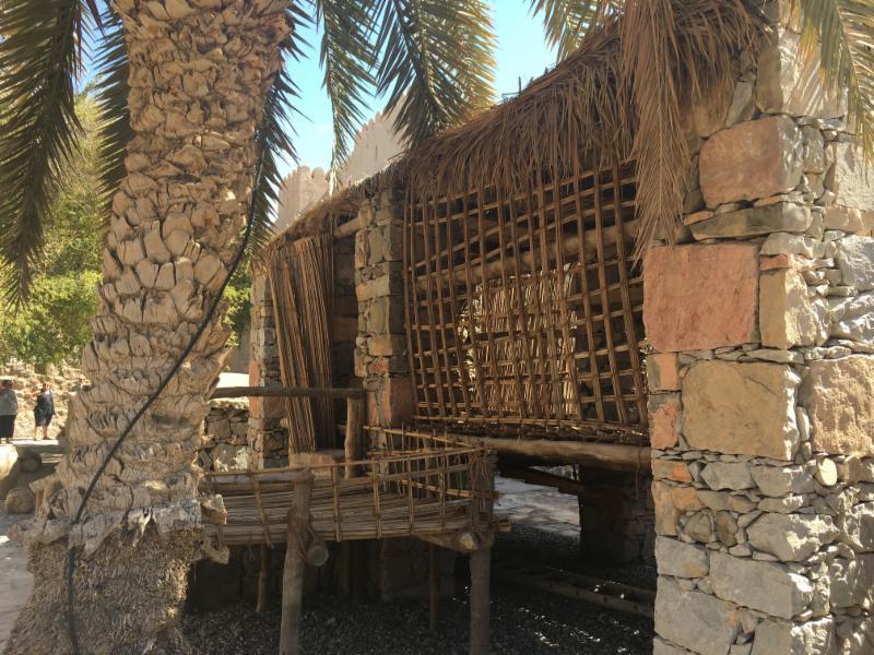 This type of house in the Musandam Peninsula allowed breezes to flow freely, helping residents to stay as cool as possible in the dry, hot climate.